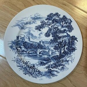 WEDGWOOD "Countryside Blue" Vintage Plate
